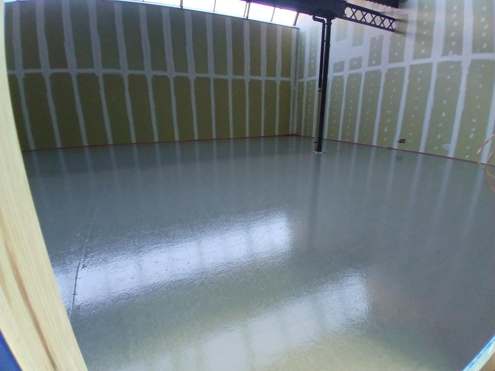 Coulage chape fluide ciment pour plancher chauffant 2